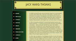 Desktop Screenshot of jackwardthomas.com